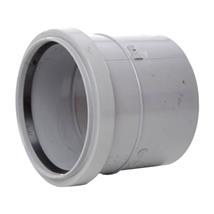 SH43 110MM POLYPIPE SINGLE SOCKET GREY