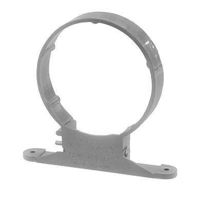 SC44 110MM POLYPIPE PIPE CLIP GREY