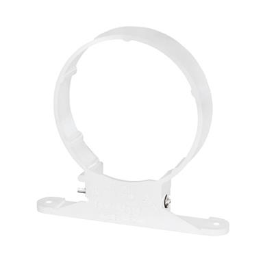 SC44 110MM POLYPIPE PIPE CLIP WHITE