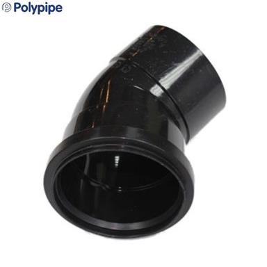 Ring Seal To Solvent Socket Whit Polypipe 110mm Offset Bend 135° Double Socket 
