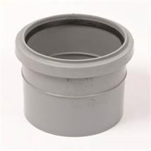 SH643 160MM POLYPIPE SINGLE SOCKET GREY