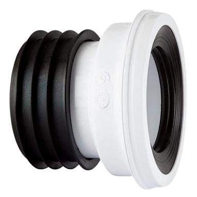 SK40 POLYPIPE KWICKFIT STRAIGHT WC CONNECTOR