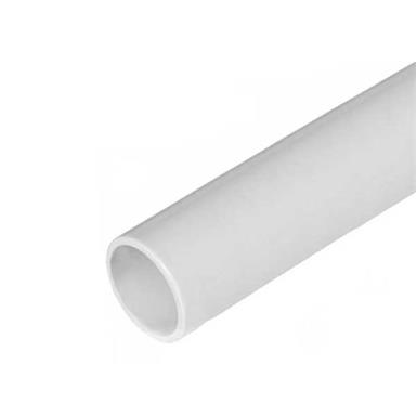 POLYPIPE 21.5mm Solvent Weld Overflow Pipe, 3.0 metres, White, NS43W