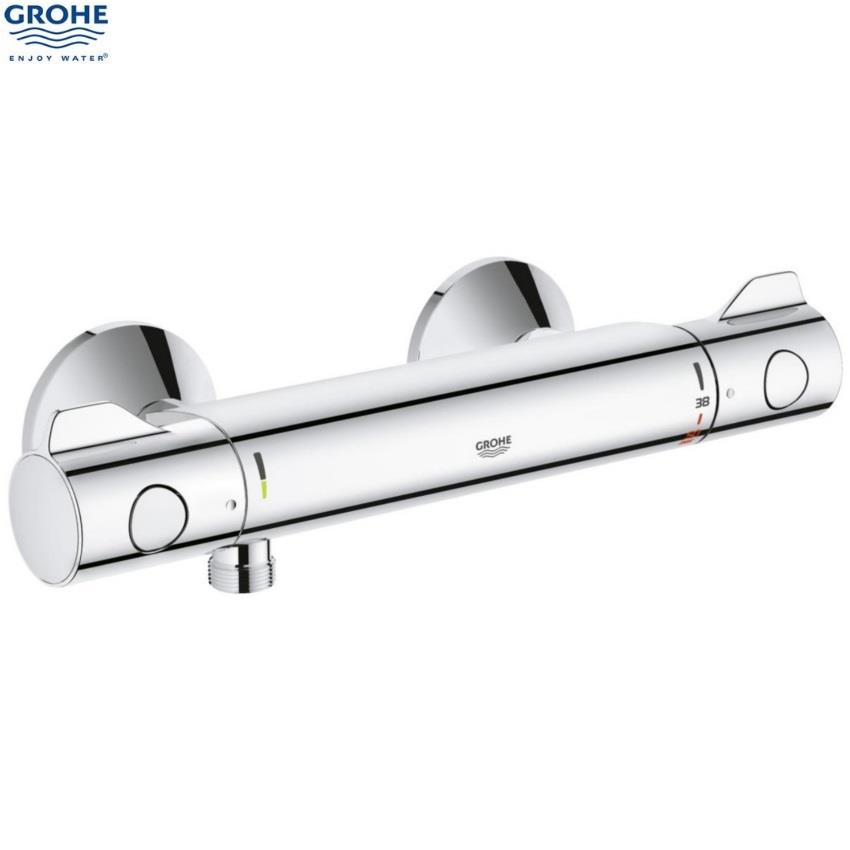 GROHE Grohtherm 800 Thermostatic Bar Shower 1/2'' c/w Kit, Chrome