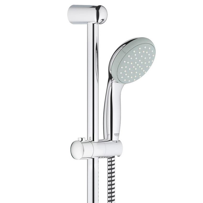 GROHE New Tempesta 100 Shower Fittings Set 1/2", Single Spray, Chrome