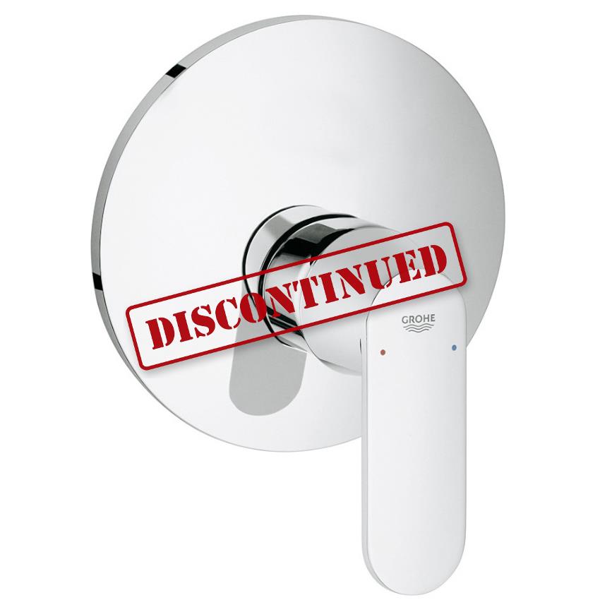 GROHE Eurosmart Cosmopolitan Single Lever Shower Mixer Trim Set, Chrome, 19383 000