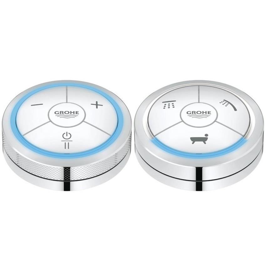 GROHE Veris FDigital + Rainshower Digital Bath/Shower Solution Pack 1