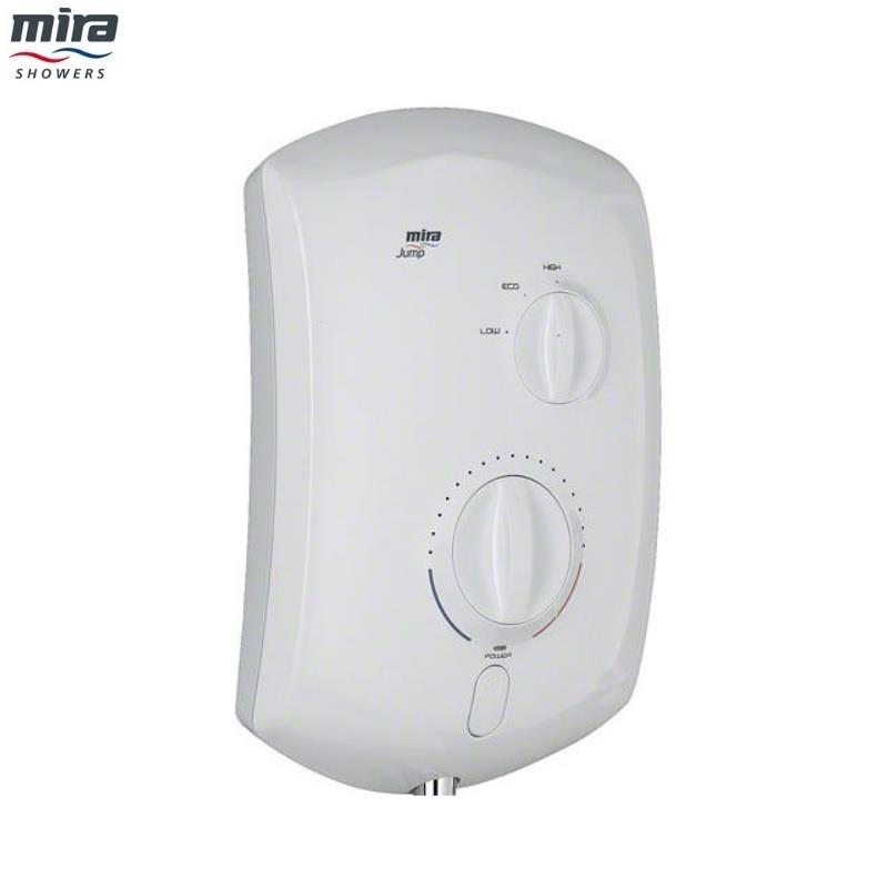 MIRA Jump 9.5kW Retrofit Electric Shower Complete with Kit, White