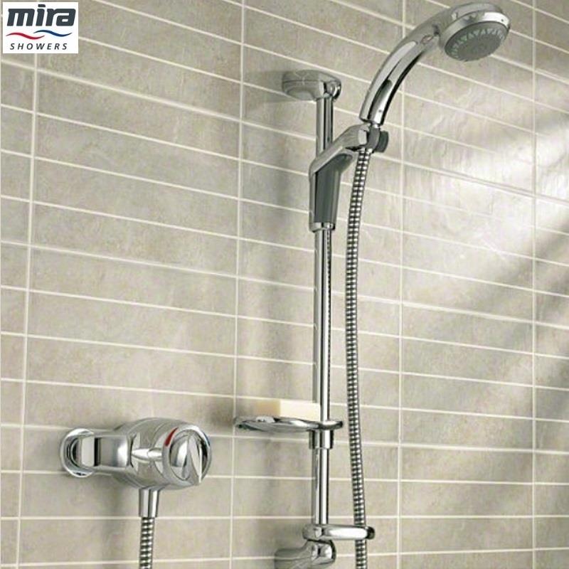 MIRA Gem 88 EV Shower Kit, Chrome Plated, 1.1557.001