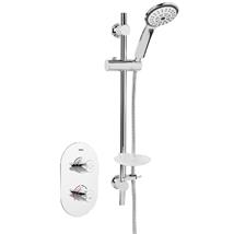 BRISTAN Artisan Dual Shower Valve With Adjustable Rail & Head, AR3 SHCMT C