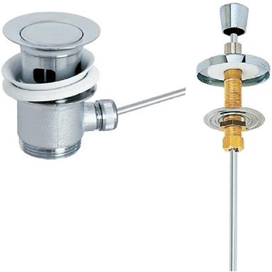 11/4" CHROME PLATED POP UP BASIN WASTE