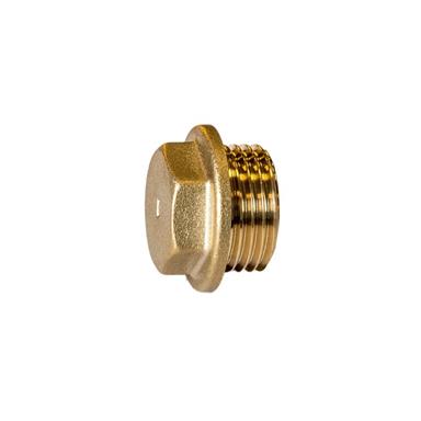 1/2" BRASS PLUG