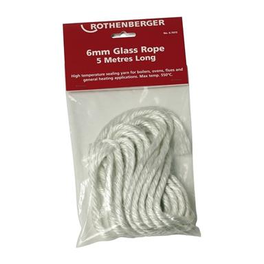 ROTHENBERGER Glass Rope 6mm x 5m, 67075