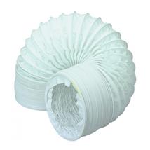 MANROSE 125MMx1M ROUND FLEXIBLE DUCTING HOSE PVC