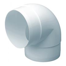 MANROSE 100MM ROUND DUCTING 90DEG HORIZONTAL BEND