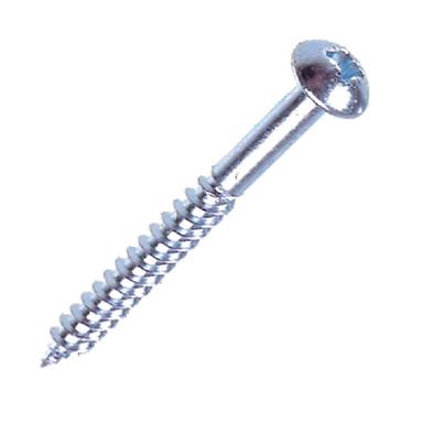 BOX(200) 10 GAUGE x 11/2" ROUNDED HEAD CROSSHEAD SCREWS