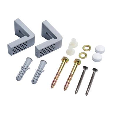 L BRACKETS WC PAN FIXING KIT