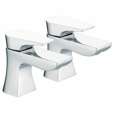 BRISTAN Hourglass Bath Taps Chrome HOU 3/4C