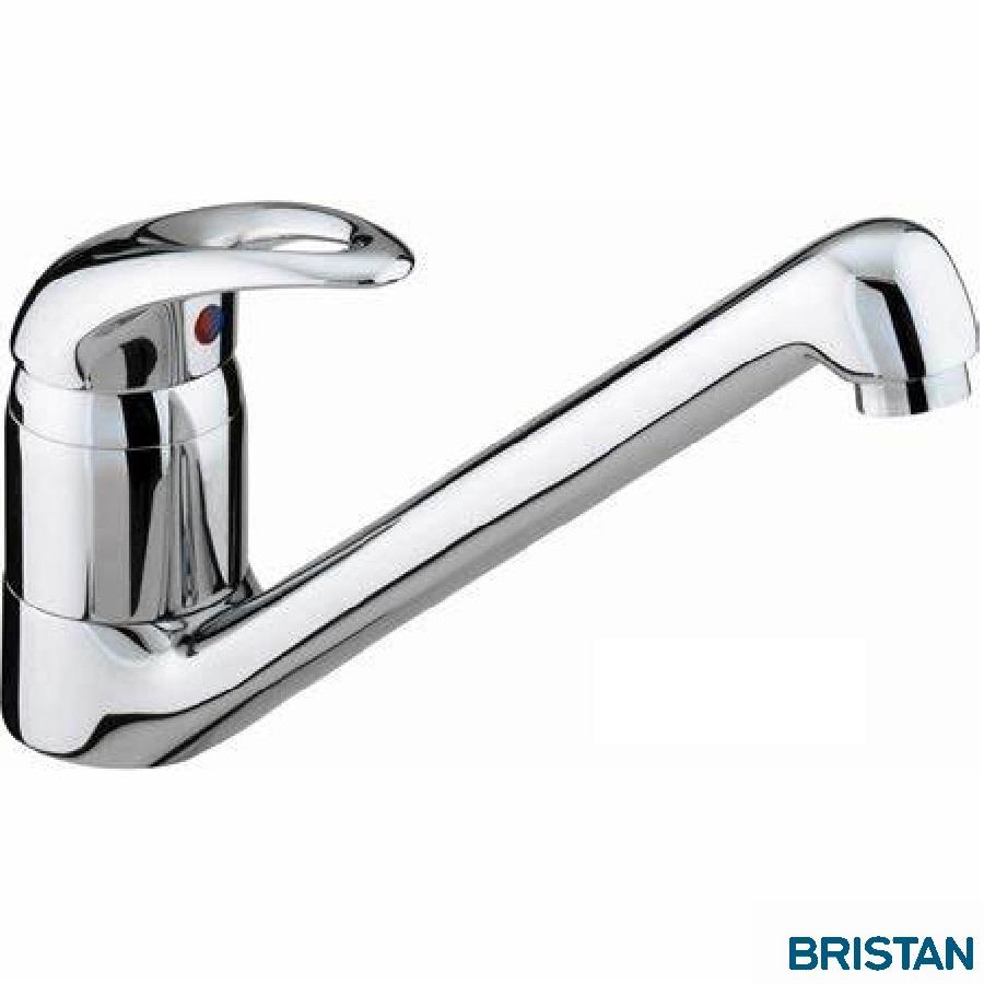 BRISTAN Java Single Lever Single Flow Monobloc Sink Mixer, Chrome, J