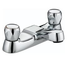 BRISTAN Value Club Deck Mounted Bath Mixer Chrome, VAC BF C MT