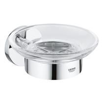 GROHE Essentials Soap dish with holder, Chrome, 40444001