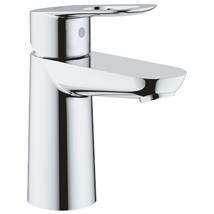 GROHE BauLoop Single Lever Basin Mixer 1/2", S-Size, No Waste, Chrome, 23337 000
