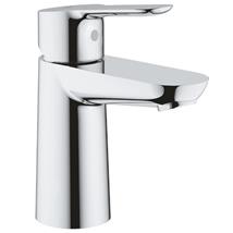 GROHE BauEdge Single Lever Basin Mixer 1/2", S-Size, w/ PUW, Chrome, 23559 000