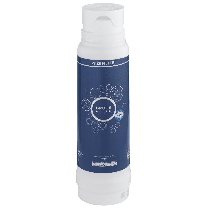 GROHE Blue Replacement Filter Cartridge LSize, 3000 Litres, 40412 001