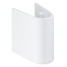 GROHE Euro Ceramic Semi Pedestal For Hand Rinse Basin ONLY, Alpine White 39325 000