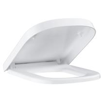 GROHE Euro Ceramic Soft Close Toilet Seat and Cover, Alpine White, 39330 001