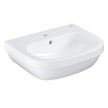 GROHE Euro Ceramic 55cm 1TH Wash Basin ONLY, PureGuard, Alpine White, 39336 00H