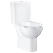 GROHE Bau Ceramic Close Coupled Soft Close WC Set, Alpine White, 39496000