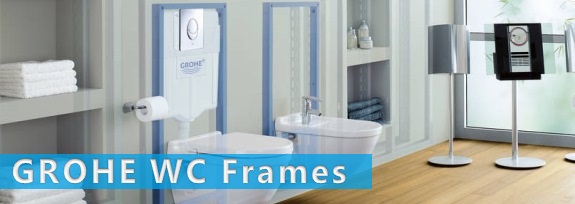 GROHE Concealed Toilet Frames for Wall Hung WC
