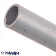 Polypipe Grey Pipe - Straight Lengths